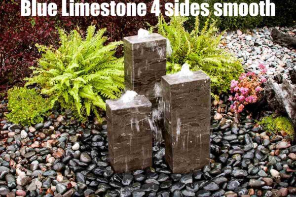 blue limestone 4 sides smooth