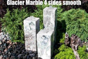 glacier marble 4 sides smooth