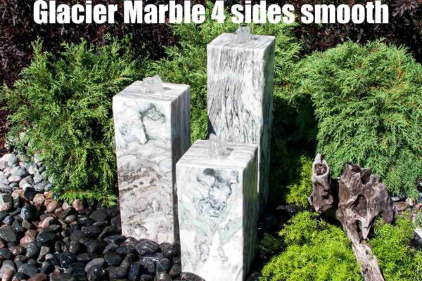 glacier marble 4 sides smooth