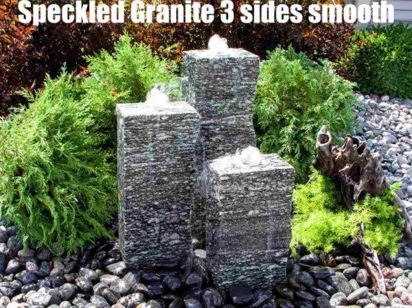 speckled granite 3 sides smooth