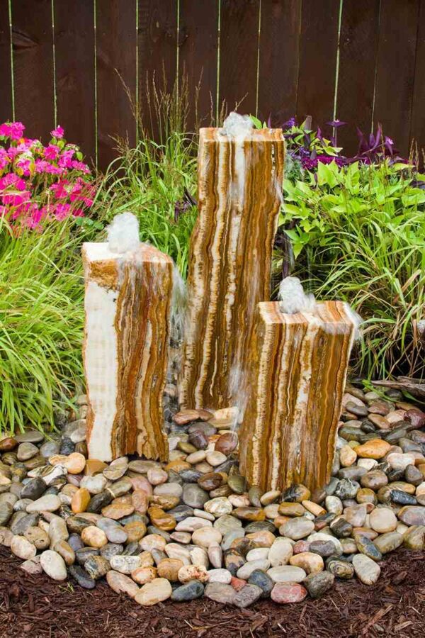 triple grand canyon red onyx fountain kit